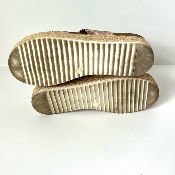 MADDEN GIRL Case Snakeskin Print Platform Espadrille Sandals—SZ. 9 - Picture 8 of 12